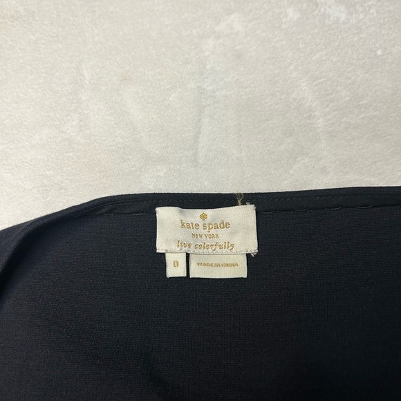 Kate Spade Black Peplum Tank Top - Picture 3 of 7